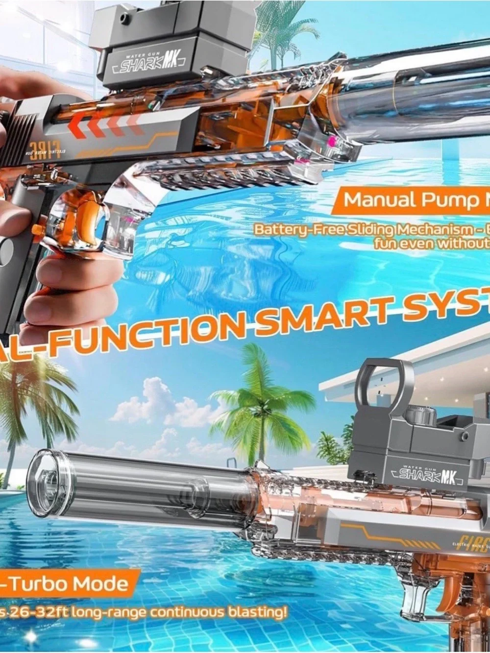 Electric water gun